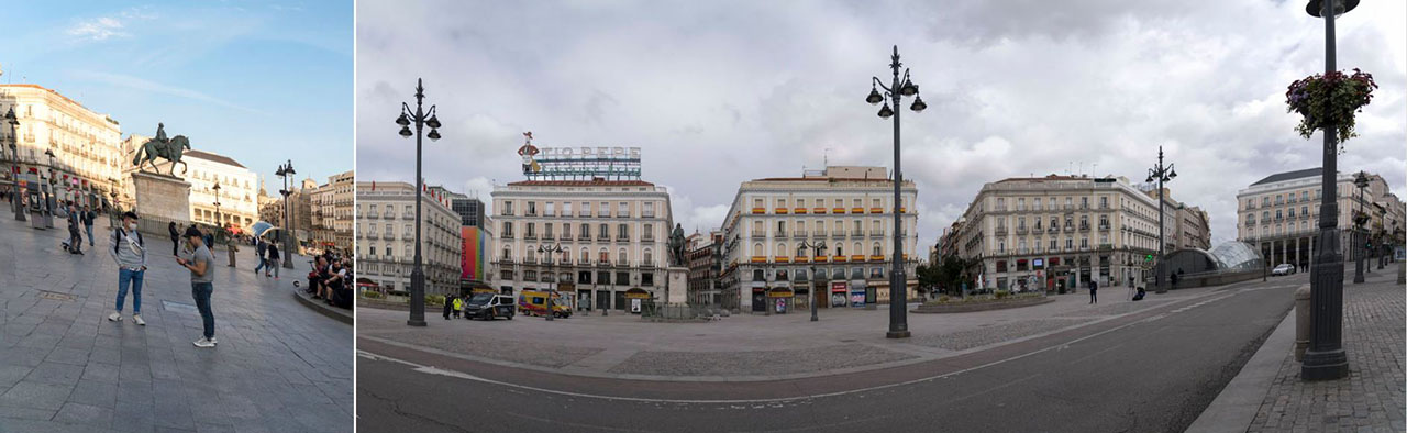 Madrid durante la cuarentena